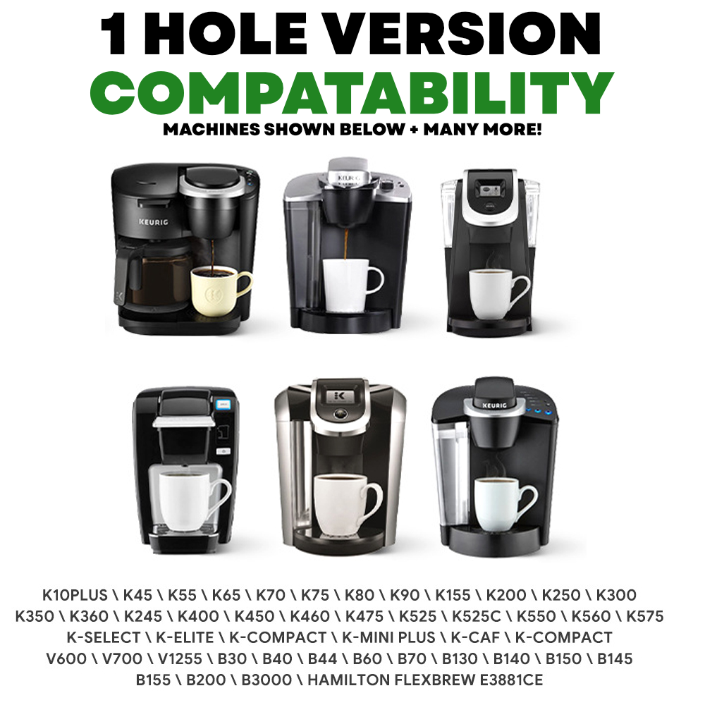 Refillable K Cups Stainless Steel Reusable Keurig Pods Eco-Friendly K-supreme Plus