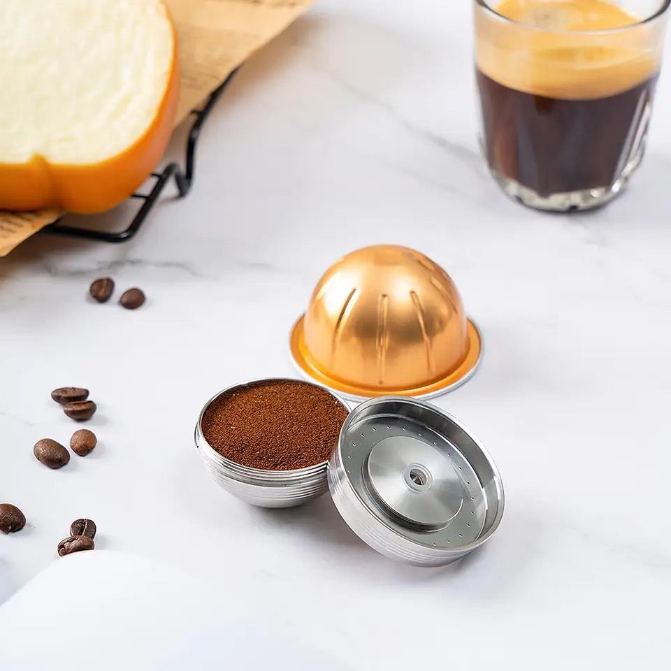 Reusable Nespresso Pods Stainless Steel Vertuo Next Pop