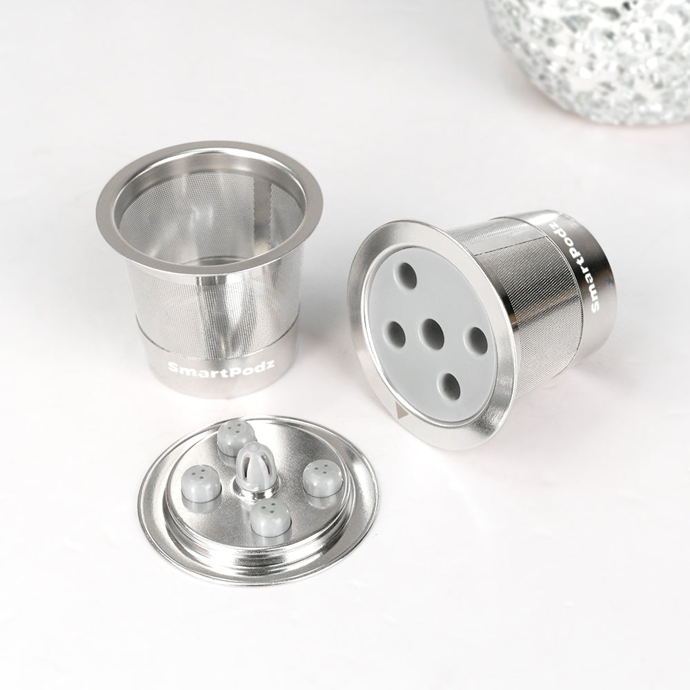 Refillable K Cups Stainless Steel Reusable Keurig Pods Eco-Friendly K-supreme Plus