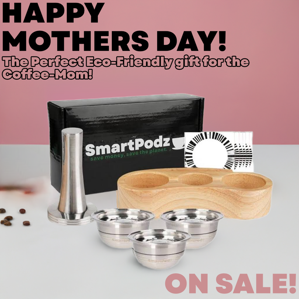 SmartPodz Starter Pack - Reusable Nespresso Vertuo Pods