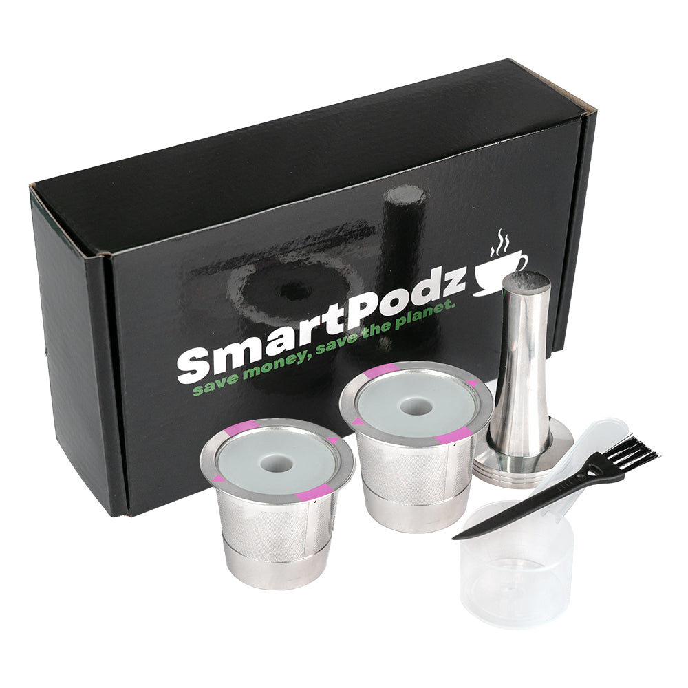 Refillable K Cups Stainless Steel Reusable Keurig Pods Eco-Friendly K-supreme Plus